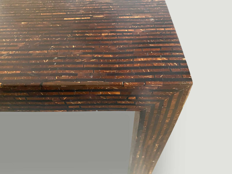 Coconut Shell Minimalist Table