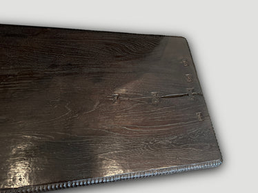 Impressive Minimalist Carved Coffee Table