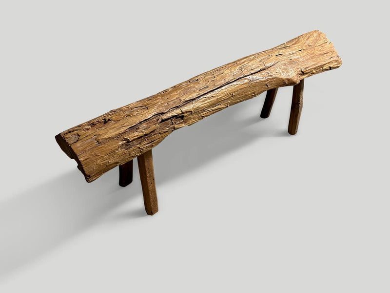 Antique Wabi Sabi Bench