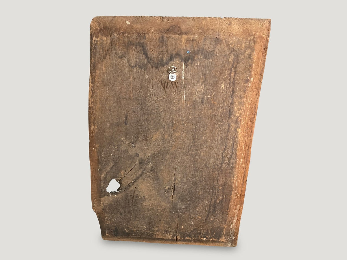 Antique Hand Carved Panel