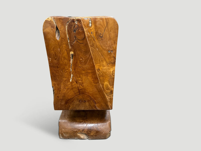 Sculptural Teak Chair
