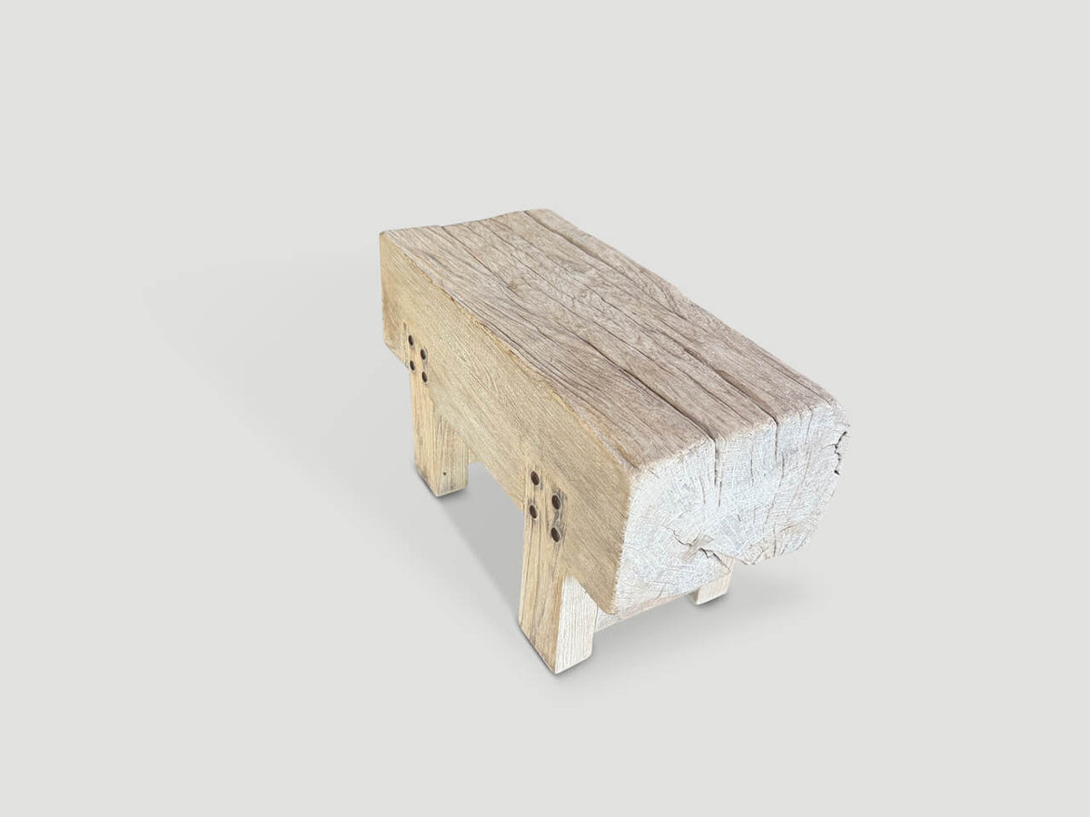 Impressive Log Style Bench