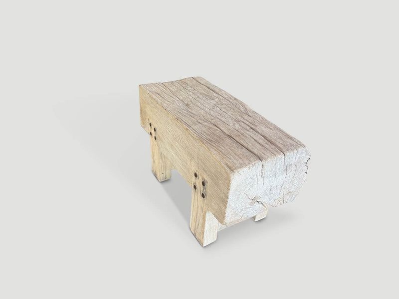 Impressive Log Style Bench