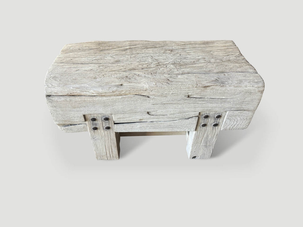 Impressive Log Style Bench