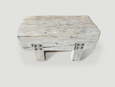 Impressive Log Style Bench