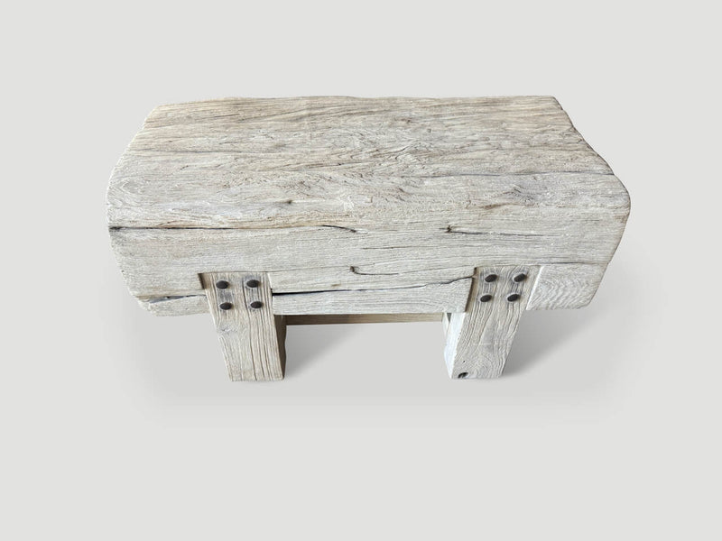 Impressive Log Style Bench