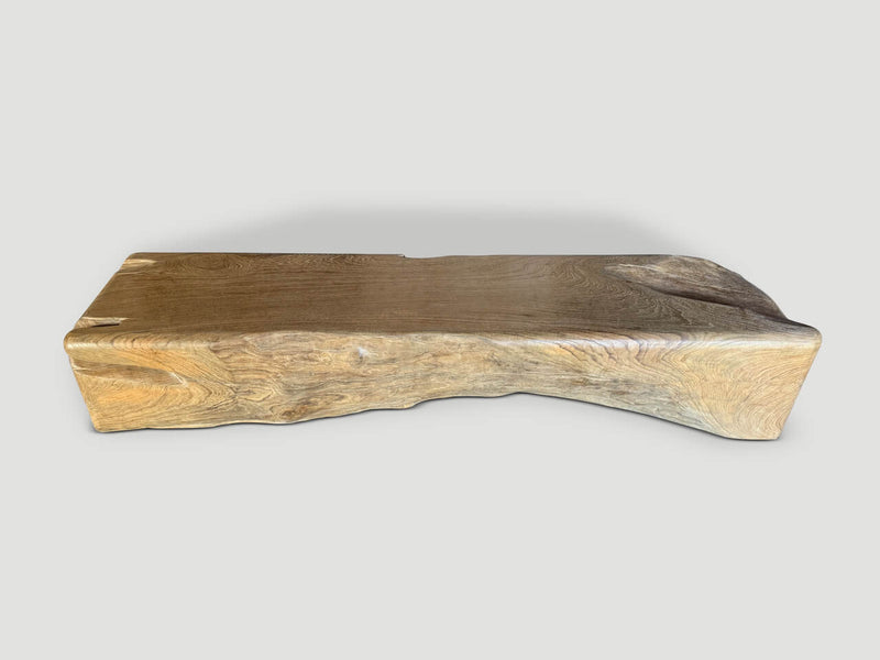 Ancient Teak Wood Bench or Coffee Table