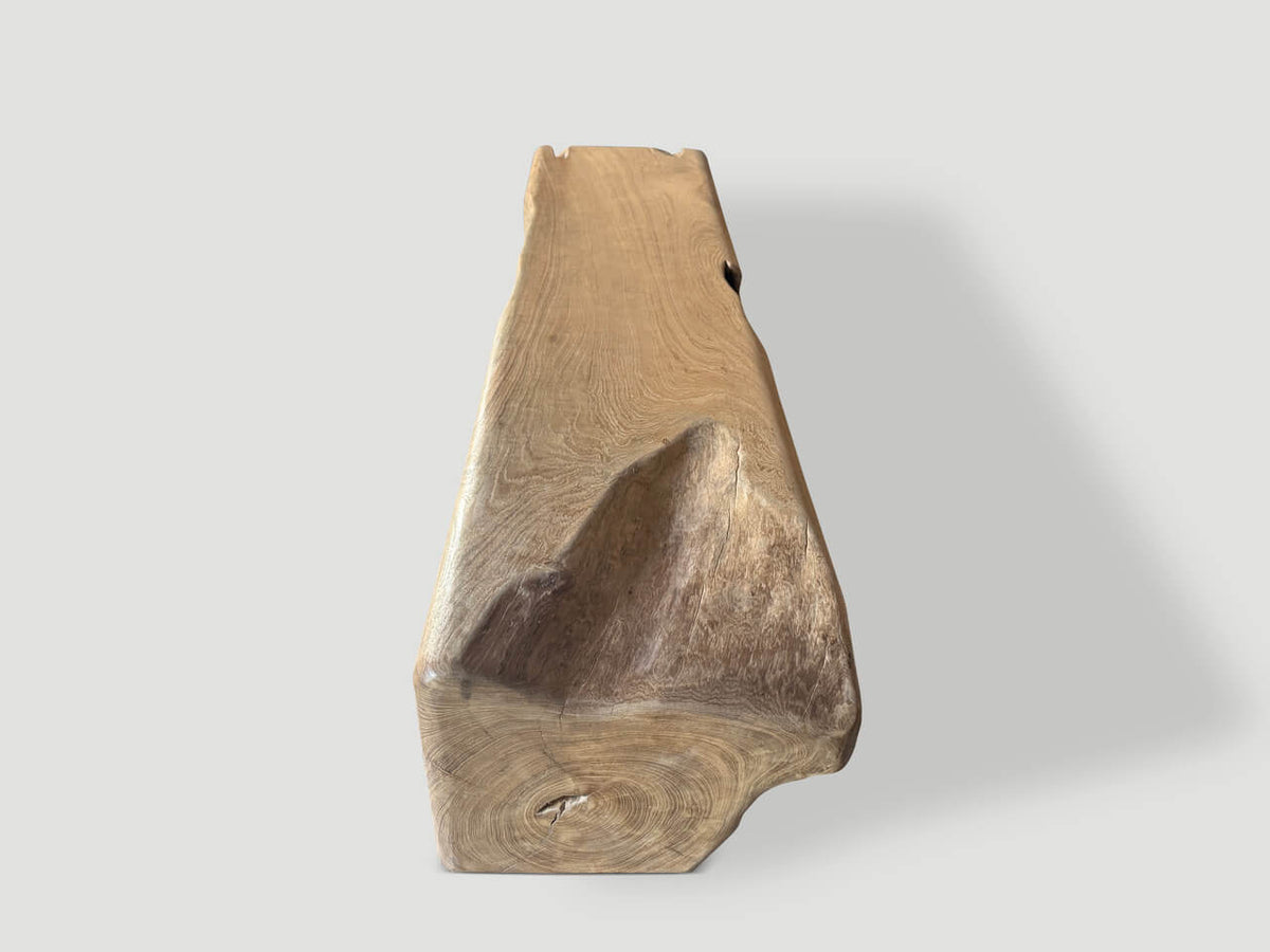 Ancient Teak Wood Bench or Coffee Table