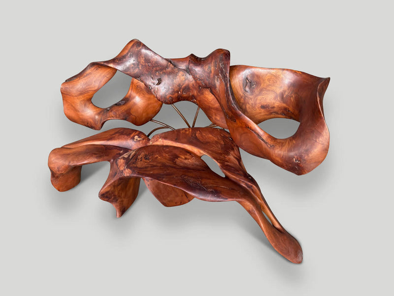 Impressive Sculptural Bench or Art Piece