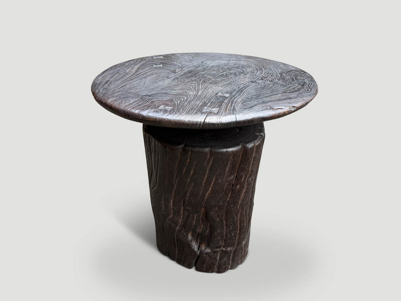 Impressive Century Old Side Table or Entry Table