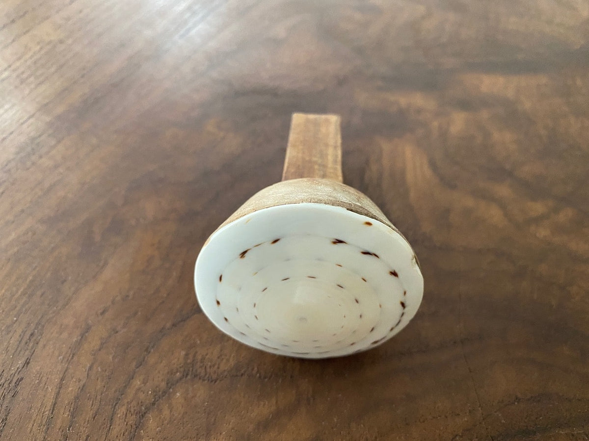 Shell and Wood Door Knob
