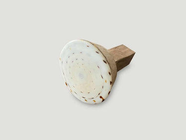Shell and Wood Door Knob