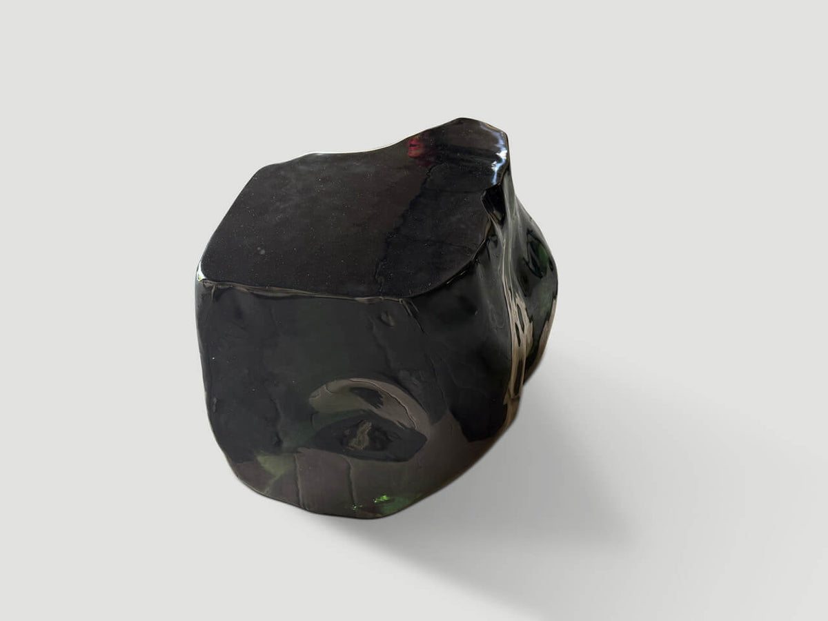 Volcanic Glass Coffee Table or Large Side Table