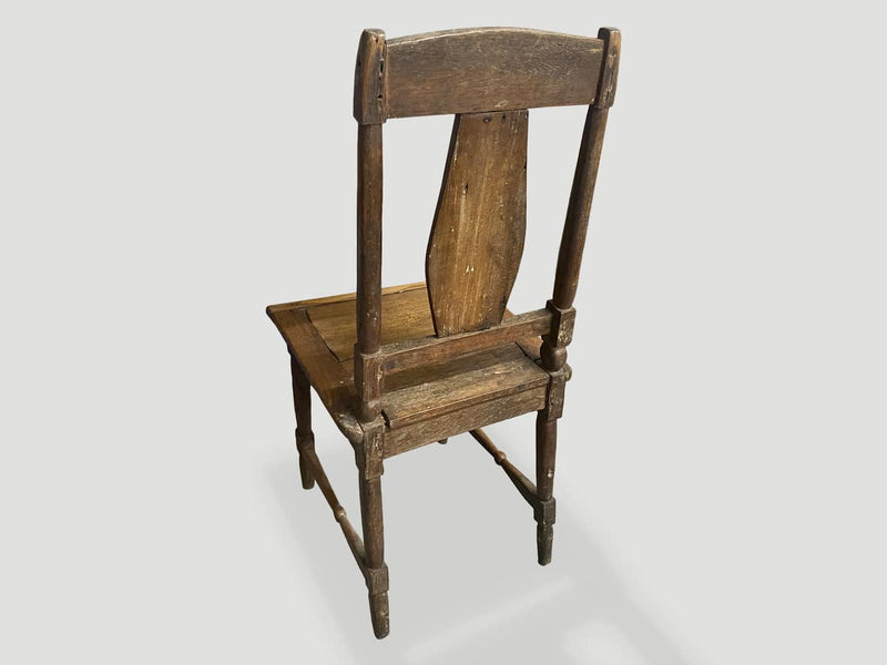 Wabi Sabi Carved Chair