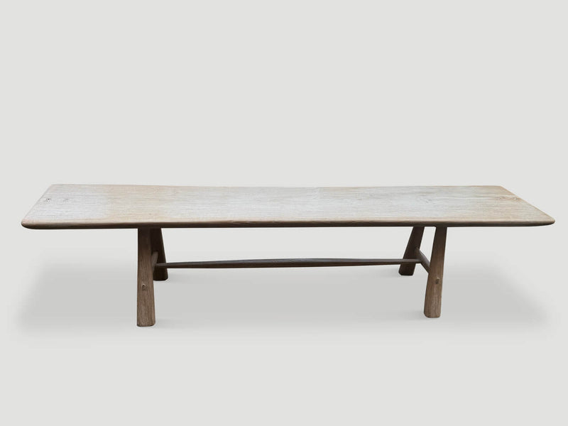 Impressive Milky Toned Long Console or Dining Table