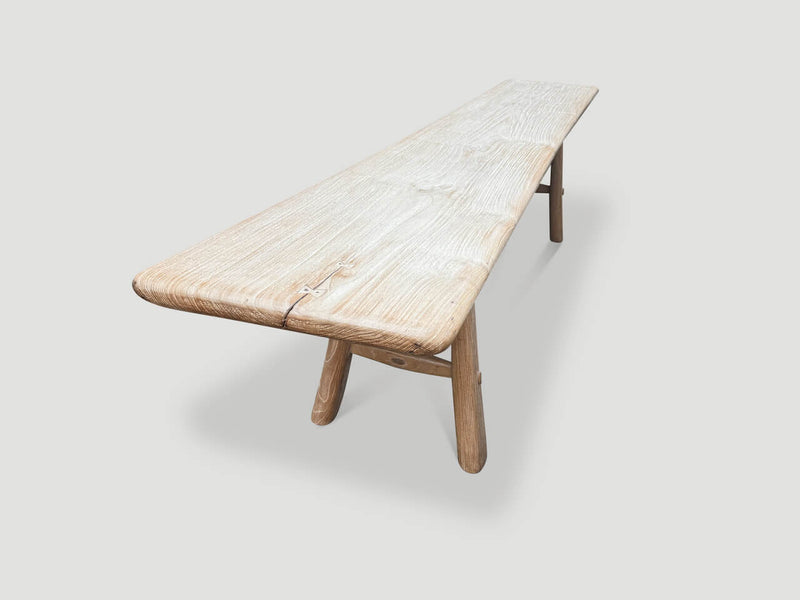 Impressive Milky Toned Long Console or Dining Table