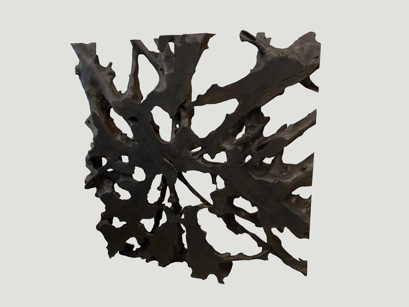 Charred Teak Root Art or Coffee Table