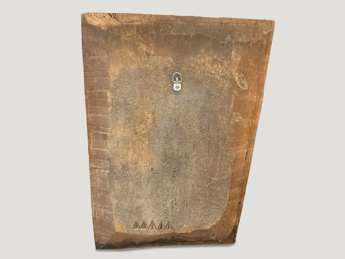 Antique Hand Carved Panel
