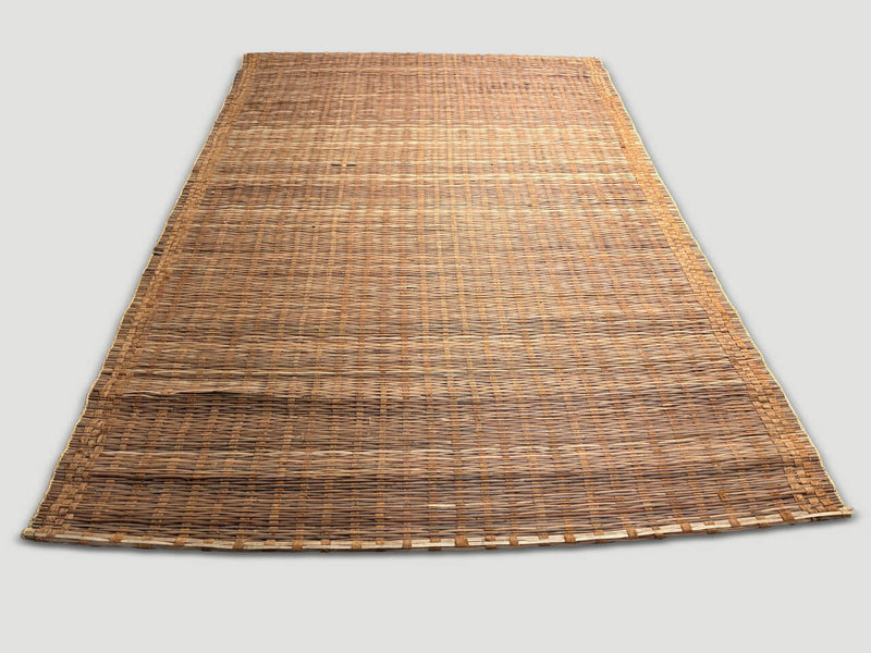Handwoven and Bamboo Bark Mat