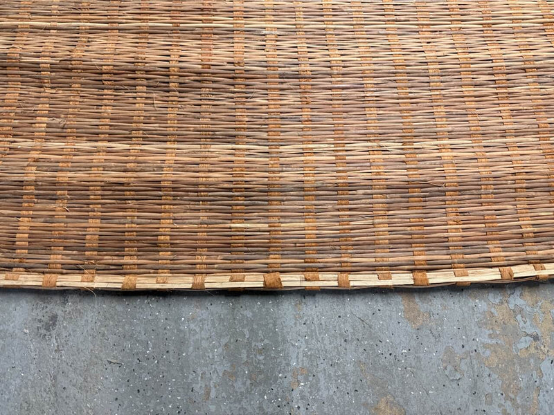 Handwoven and Bamboo Bark Mat