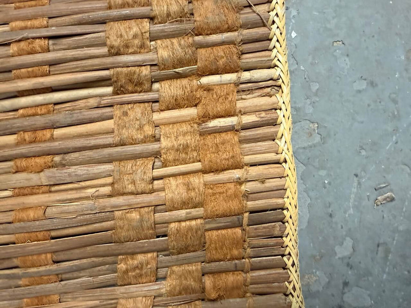 Handwoven and Bamboo Bark Mat