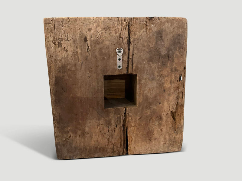 Sculptural Wall Hanging or Low Side Table
