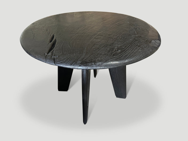 Mid Century Couture Espresso Stained Table