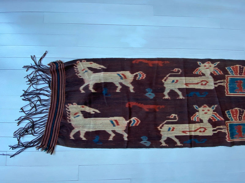 Super Rare Long Ikat From Sumba