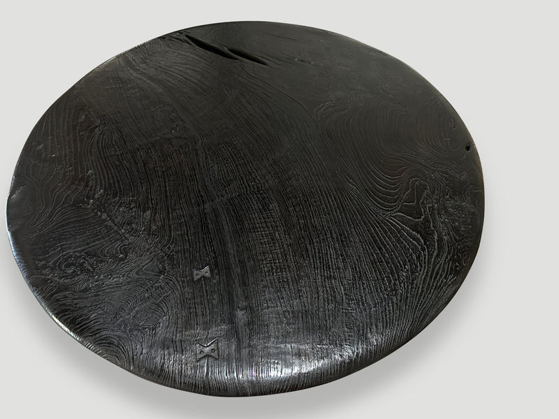 Mid Century Couture Espresso Stained Table