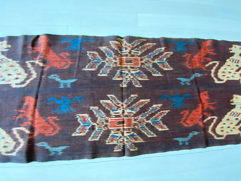 Super Rare Long Ikat From Sumba