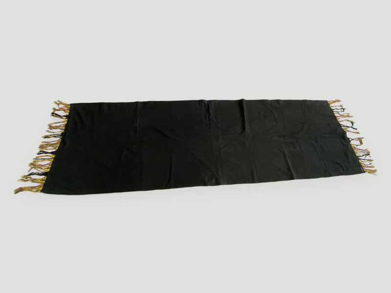 Antique Ikat Backed in Suede