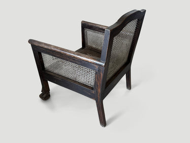 Antique Colonial Low Chair