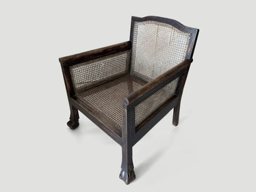 Antique Colonial Low Chair