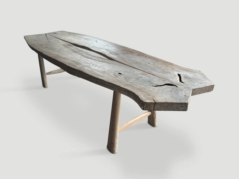 Century Old Teak Wood Dining Table