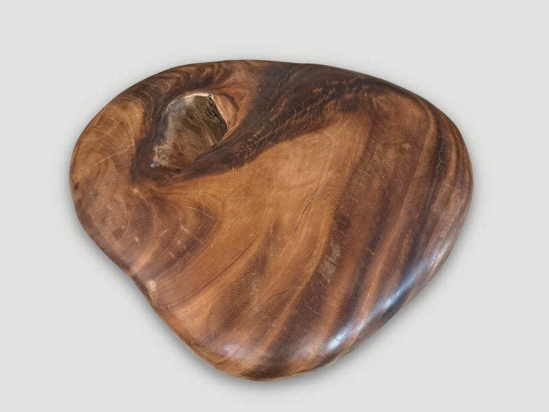 Hand Carved Wood Heart