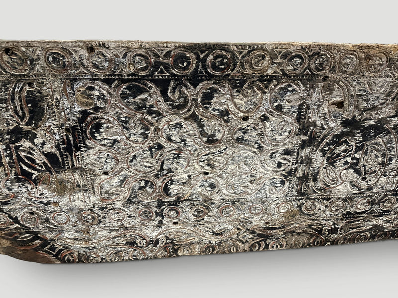 Ancient Hand Carved Panel