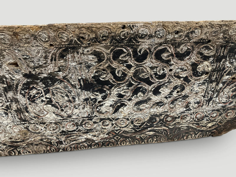 Ancient Hand Carved Panel