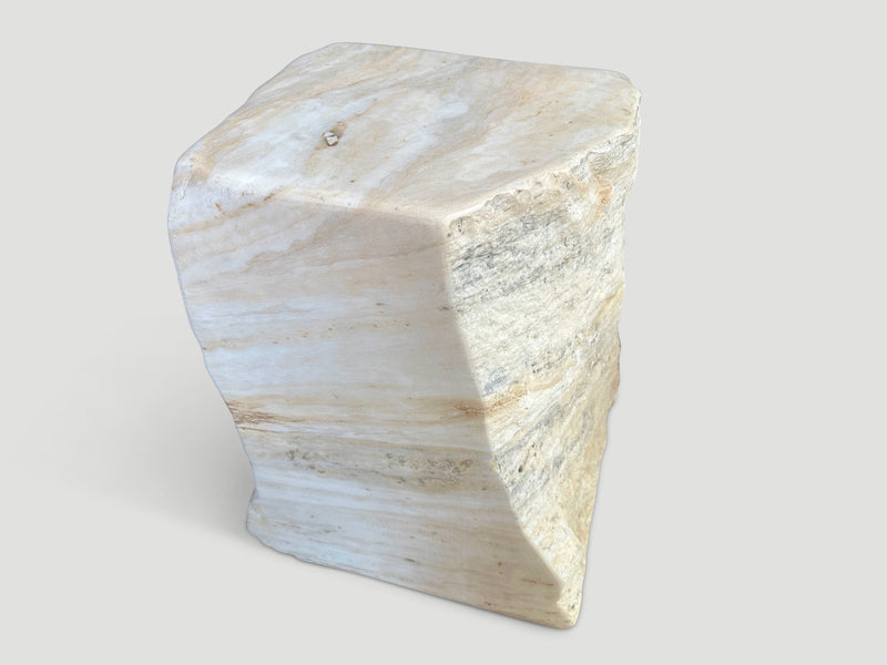 Onyx Sculptural Side Table
