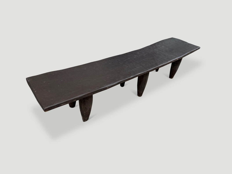Rare Antique African Senufo Coffee Table or Bench