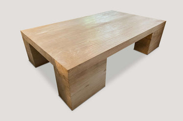Bleached Teak Coffee Table