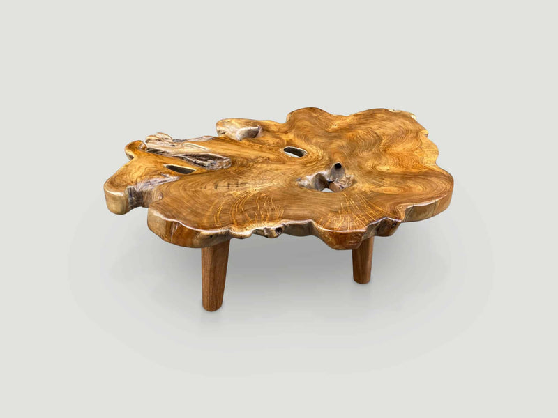 Single Slab Live Edge Coffee Table