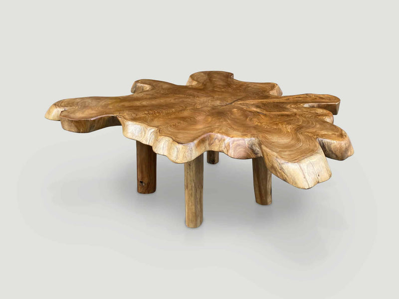 Single Slab Live Edge Coffee Table