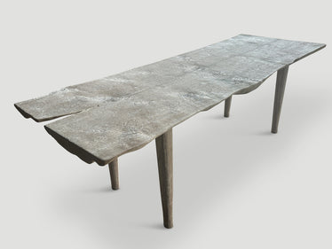 St. Barts Bleached Teak Wood Dining Table