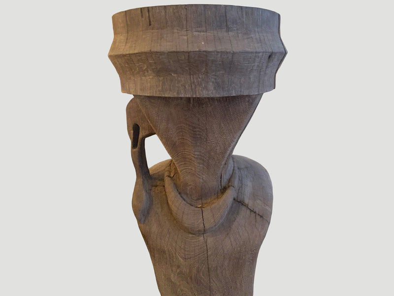 Antique Nias Statue