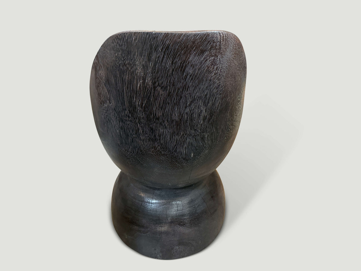 Sculptural Hand Carved Modern Organic Chair