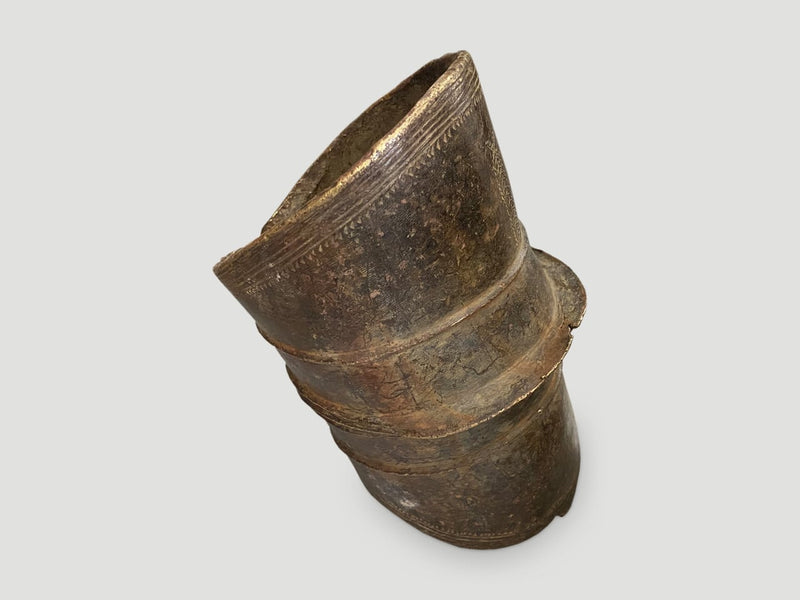 Antique African Bronze Ekonda Currency