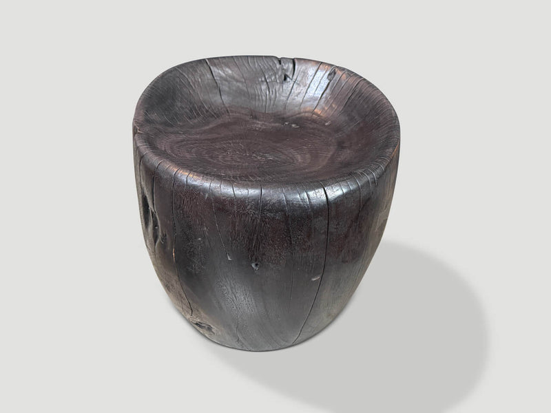 Modern Organic Hand Carved Minimalist Chair