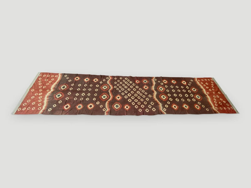 Linen and Cotton Antique Panel from Toraja Land
