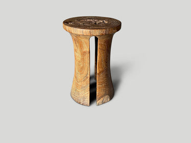 Sculptural Side Table or Pedestal