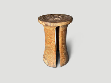 Sculptural Side Table or Pedestal
